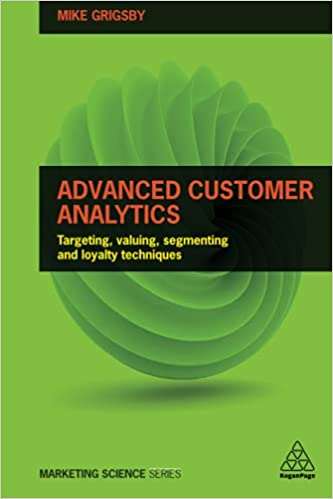 advanced customer analytics cover